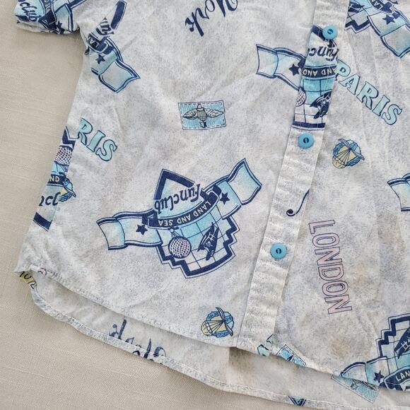 Vintage Travel Places Shirt 3t/4t - Picture 5 of 10